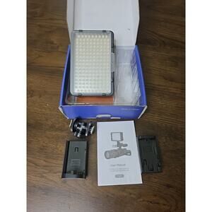 Precision Design Digital Camera Camcorder LED Video Light LE-168A